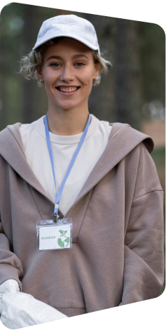 Child carrying container on head